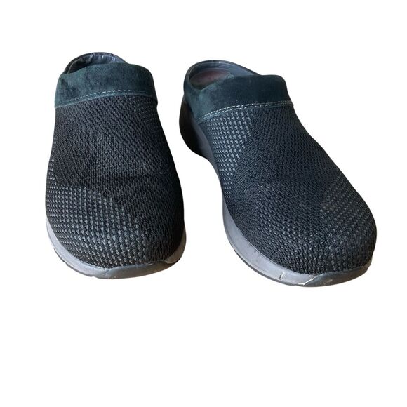 Dansko Women’s Size 39 (8.5-9) Sondra Mules Clogs Suede Black Trim Slip On - Picture 7 of 9